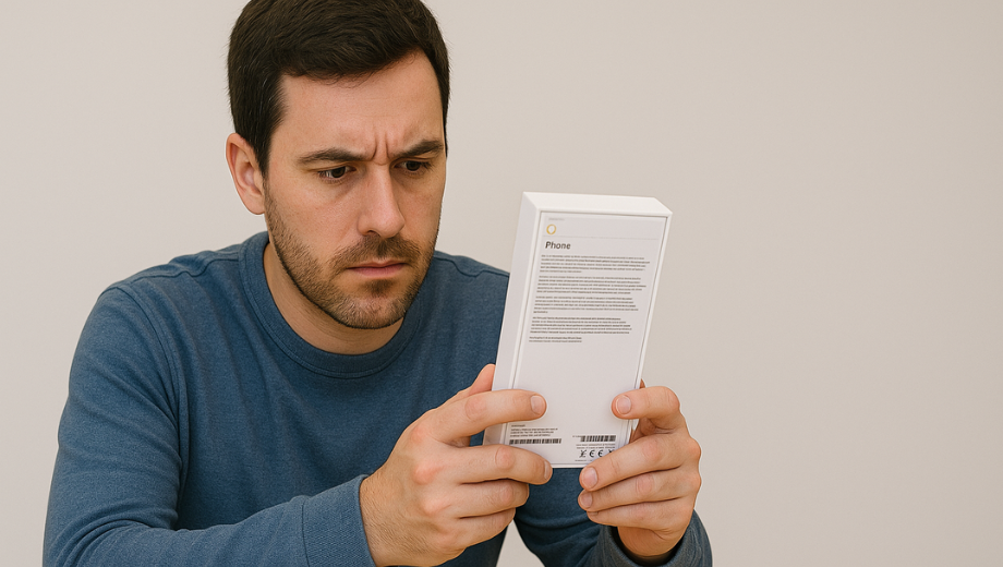 checking information of a phone