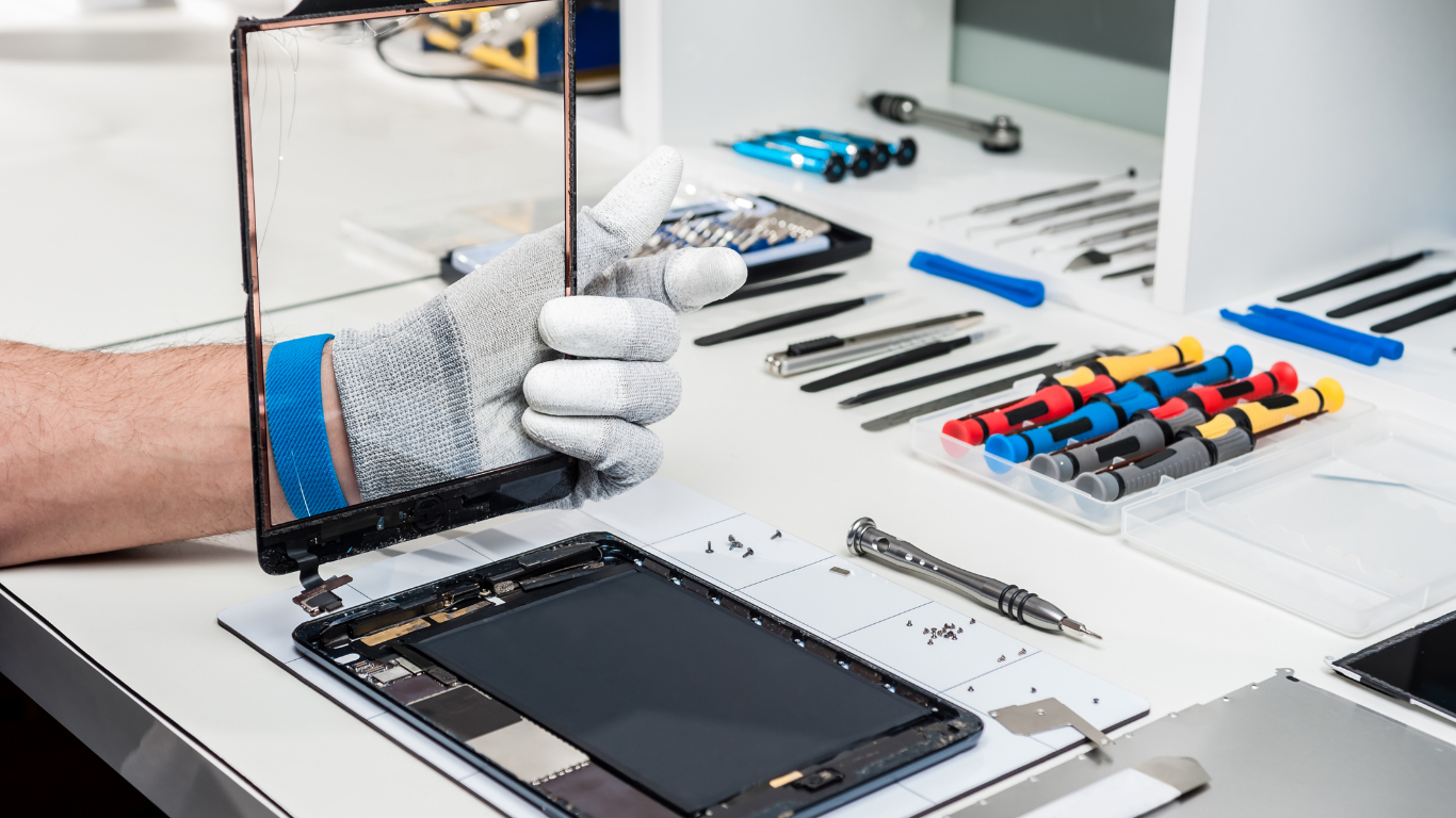 Cracked tablet screen replacement