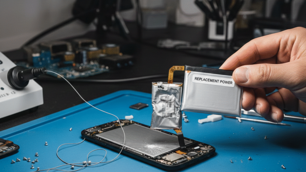 Mobile phone not holding charge battery fix