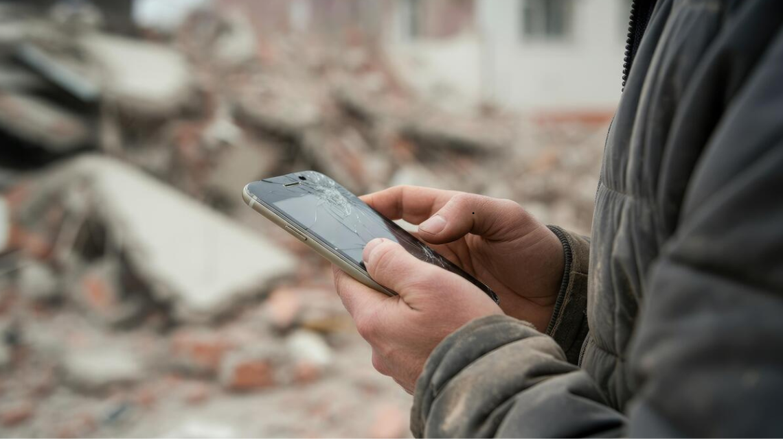 Phone dropped and screen cracked badly