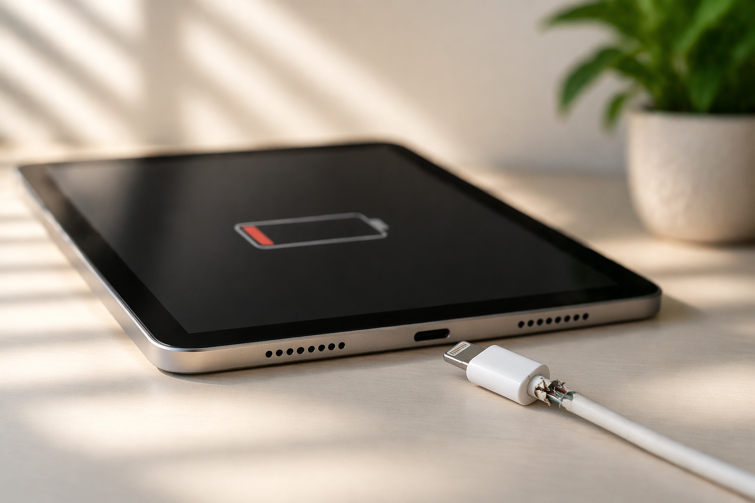 Broken Charging Port
