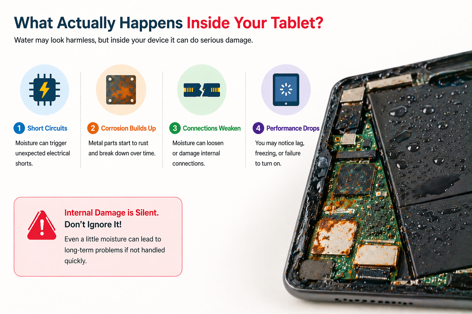 Tablet Water Damage 