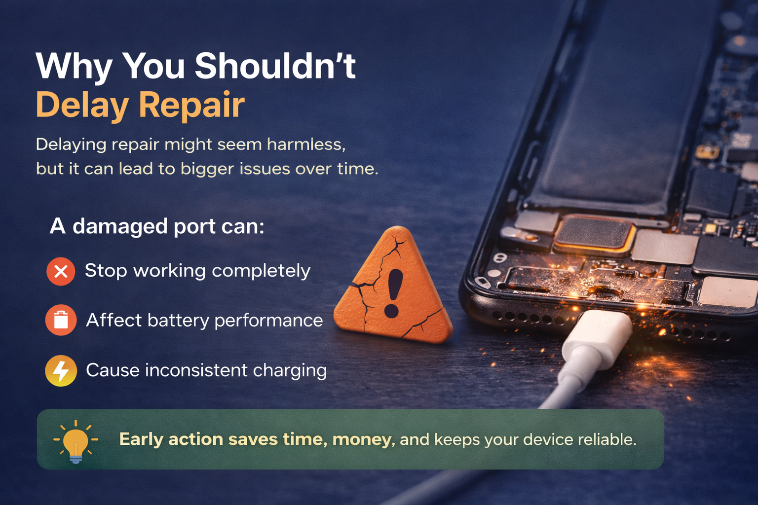 mobile phone charging issue