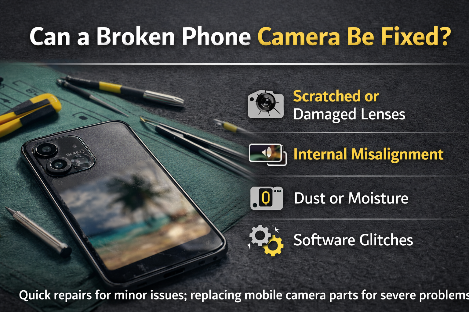 Smartphone Camera Repair Service 