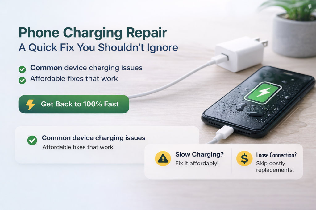 mobile phone charging issue