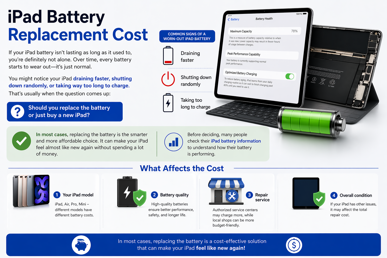 iPad battery
