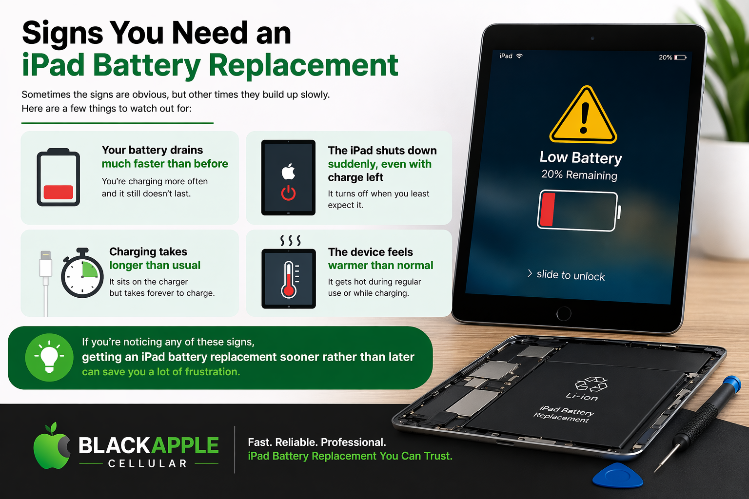 iPad battery replacement