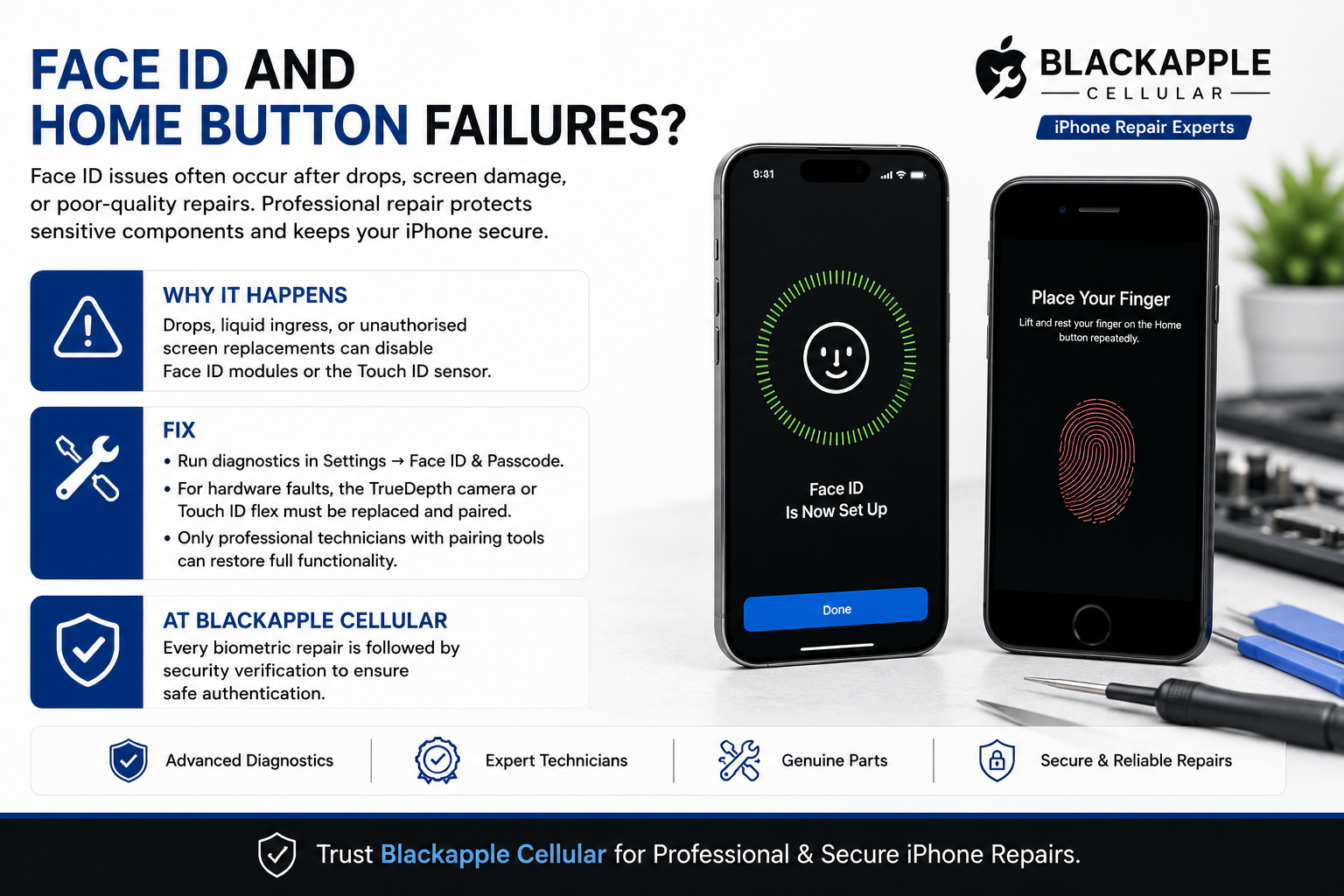 iPhone screen repair