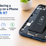 phone battery health, phone battery replacement, phone battery