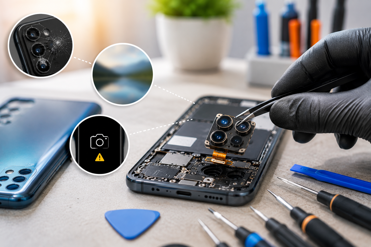 mobile camera repair, camera not working, fix phone camera