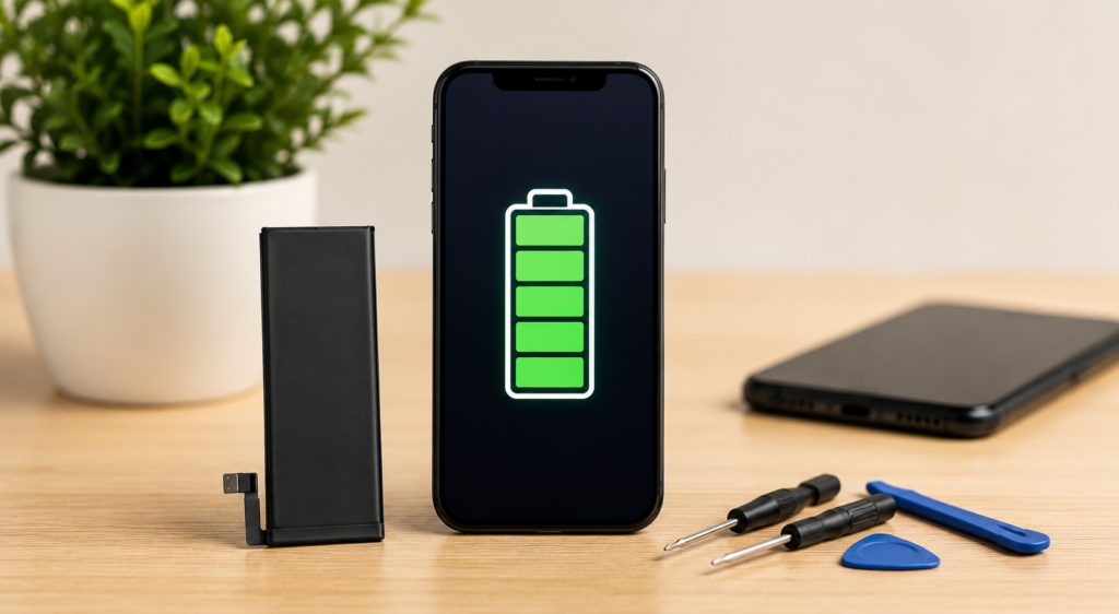 phone battery repair, phone battery repair, replace a phone battery