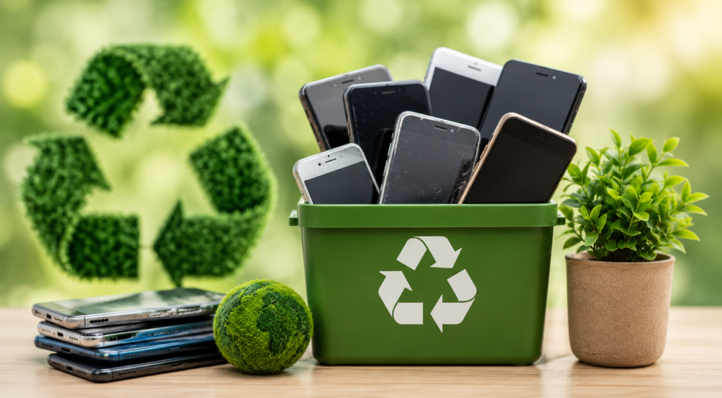 mobile recycling center, Recycling your phone , recycle phone safely