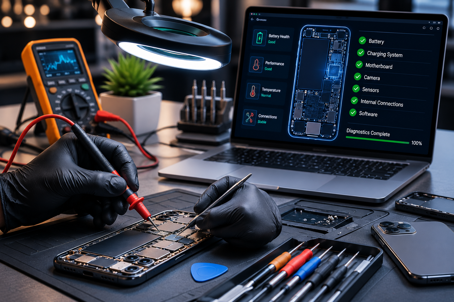Smartphone Diagnostic Test