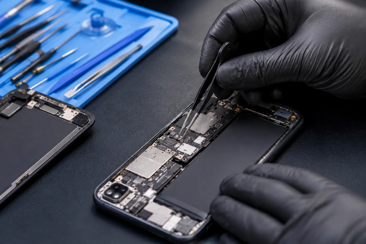 Recover files from a dead phone through expert motherboard repair and component-level diagnostics to retrieve valuable photos, videos, and important documents.